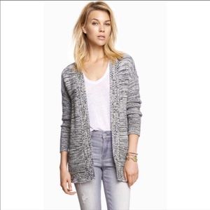 Express Chunky Gray Sweater W Pockets size M
